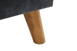 Trend Lyx 3-sits Högervänd L-formad Divansoffa i Tyg