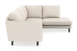 Trend Lyx 4-sits Högervänd L-formad Schäslongsoffa i Tyg