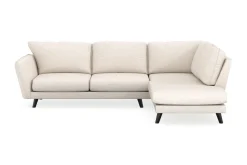 Trend Lyx 4-sits Högervänd L-formad Schäslongsoffa i Tyg