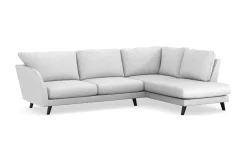 Trend Lyx 4-sits Högervänd L-formad Schäslongsoffa i Tyg