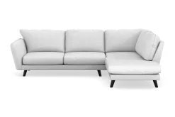 Trend Lyx 4-sits Högervänd L-formad Schäslongsoffa i Tyg