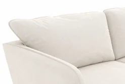 Trend Lyx 4-sits Högervänd L-formad Schäslongsoffa i Sammet