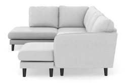 Trend Lyx 4-sits Högervänd U-formad Soffa med Divan och Schäslong i Tyg