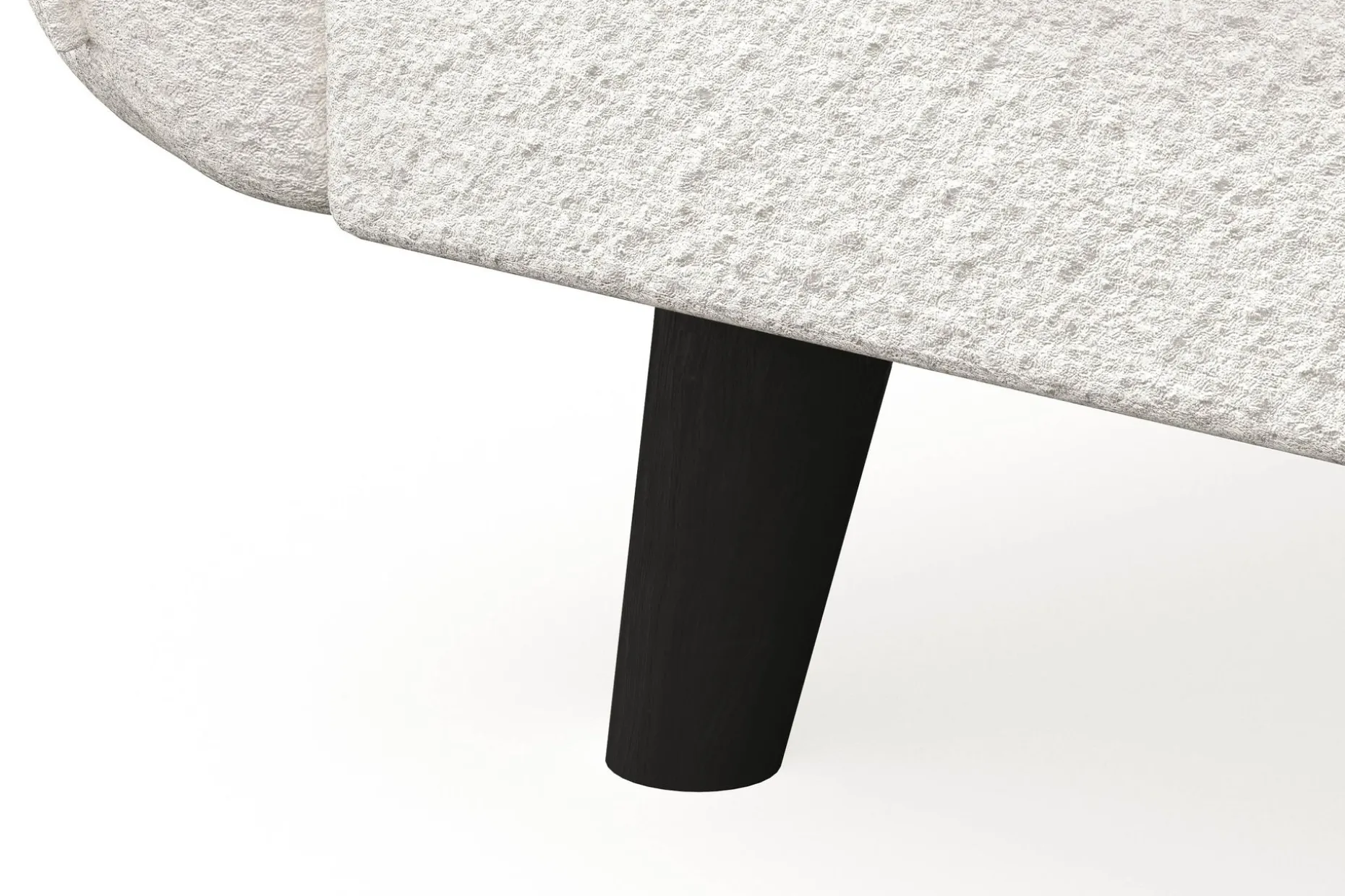 Trend Lyx 4-sits Högervänd U-formad Soffa med Divan och Schäslong i Bouclé