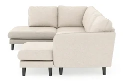 Trend Lyx 4-sits Högervänd U-formad Soffa med Divan och Schäslong i Tyg