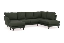 Trend Lyx 4-sits Vänstervänd U-formad Soffa med Divan och Schäslong i Manchester