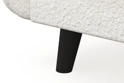 Trend Lyx 4-sits Vänstervänd L-formad Schäslongsoffa i Bouclé