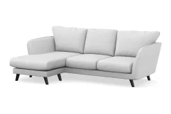 Trend Lyx 3-sits Vänstervänd L-formad Divansoffa i Tyg