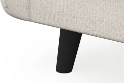 Trend Lyx 3-sits Vänstervänd L-formad Divansoffa i Tyg