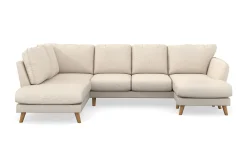 Trend Lyx 4-sits Vänstervänd U-formad Soffa med Divan och Schäslong i Manchester