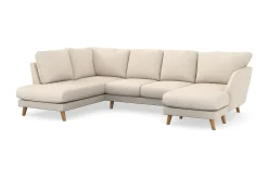 Trend Lyx 4-sits Vänstervänd U-formad Soffa med Divan och Schäslong i Manchester