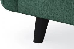 Trend Lyx 4-sits Vänstervänd L-formad Schäslongsoffa i Sammet