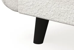 Trend Lyx 3-sits Vänstervänd L-formad Divansoffa i Bouclé
