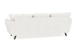 Trend Lyx 3-sits Vänstervänd L-formad Divansoffa i Bouclé