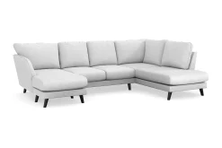 Trend Lyx 4-sits Vänstervänd U-formad Soffa med Divan och Schäslong i Tyg