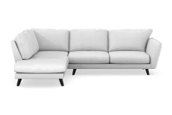 Trend Lyx 4-sits Vänstervänd L-formad Schäslongsoffa i Tyg