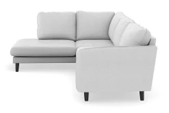 Trend Lyx 4-sits Vänstervänd L-formad Schäslongsoffa i Tyg