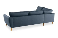 Trend 4-sits Vänstervänd L-formad Schäslongsoffa i Tyg
