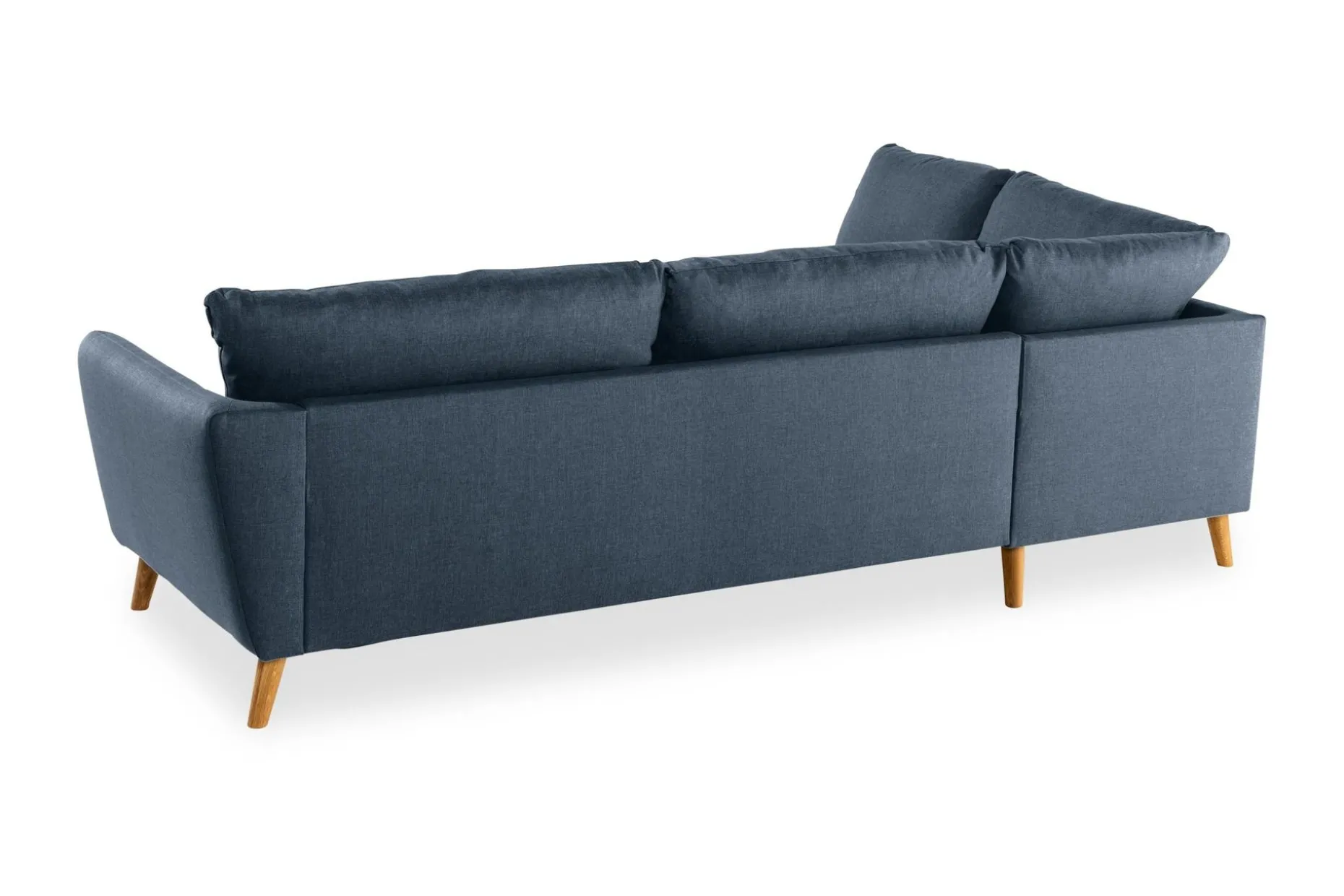 Trend 4-sits Vänstervänd L-formad Schäslongsoffa i Tyg