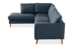 Trend 4-sits Vänstervänd L-formad Schäslongsoffa i Tyg