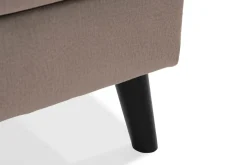 Trend 4-sits Vänstervänd U-formad Soffa med Divan och Schäslong i Sammet