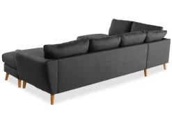 Trend 4-sits Vänstervänd U-formad Soffa med Divan och Schäslong i Tyg