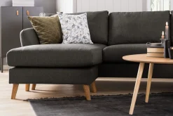 Trend 4-sits Vänstervänd U-formad Soffa med Divan och Schäslong i Tyg