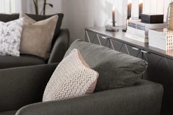 Trend Soffgrupp Fåtölj med Fotpall