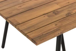 Trio Matbord Utomhus 200x100 cm – Utebord för Uteplats Akaciaträ