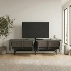 Truvia TV-bänk 200x55x35 cm