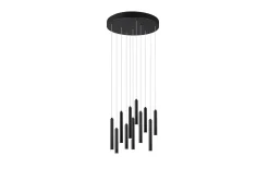 Tubular LED Taklampa 40cm mattsvart