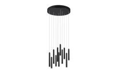 Tubular LED Taklampa 40cm mattsvart