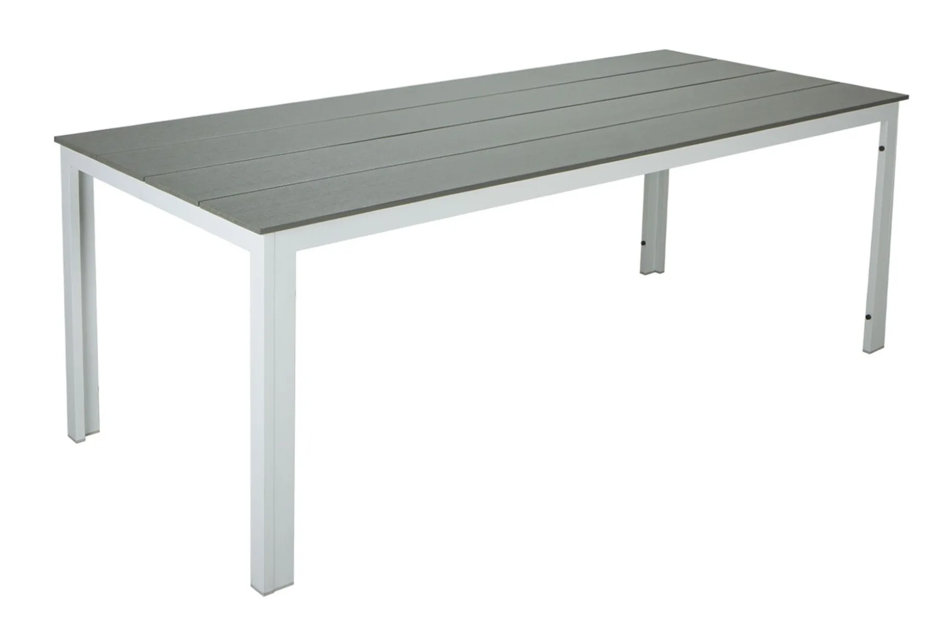 Tunis Rektangulärt Matbord utomhus 140x90 cm i plast och metall