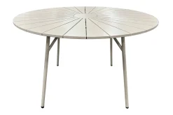 Tunis Runt Matbord utomhus 120 cm i aluminium metall