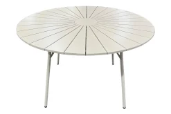Tunis Runt Matbord utomhus 120 cm i aluminium metall