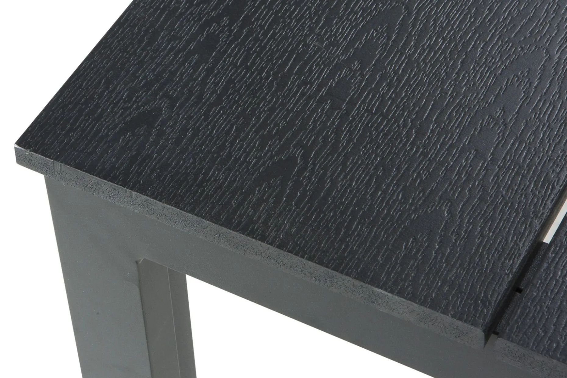 Tunis Stort Rektangulärt Matbord utomhus 205x90 cm i metall och plast