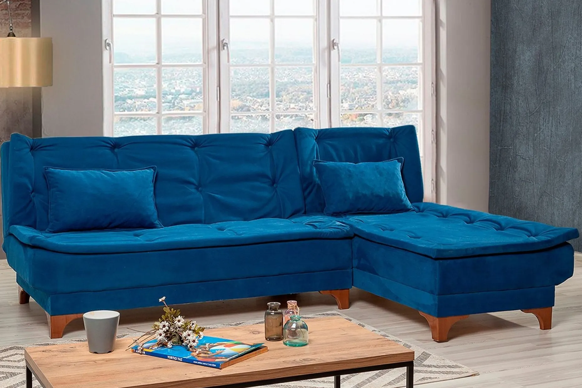 Turso Bäddsoffa med Divan Höger