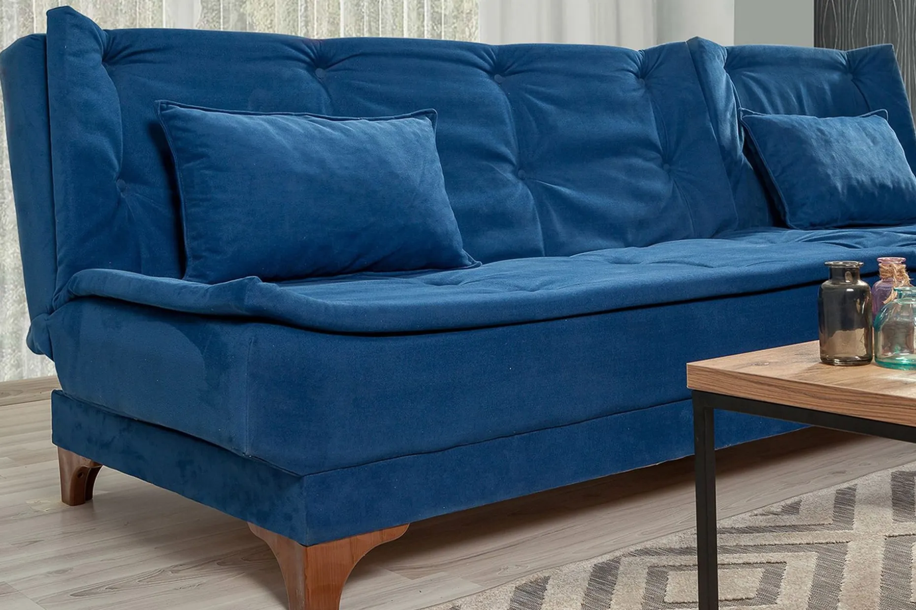 Turso Bäddsoffa med Divan Höger