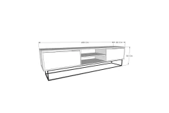 Tv-bänk Escape 180 cm