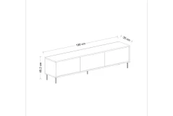 TV-bänk Imaj Travertin / Rany