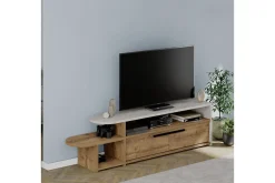 Tv-bänk Lyra 167x33 cm Blå/Brun