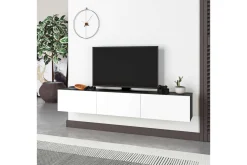 TV-bänk Rasab 180 Antracit / Vit