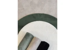 Tvättbar Matta Soft Rund