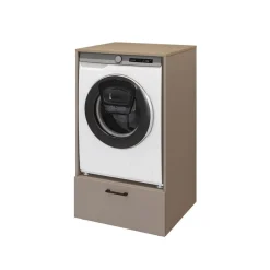 Tvättmaskin/Torktumlarskåp Rosa med 1 låda