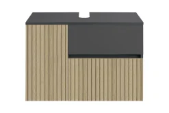 Tvättställsskåp & kommod Loft24 Wisla Tvättställsskåp 80 cm Nature