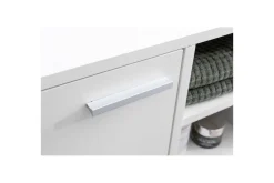 Tvättställsskåp Wohnling Folierad spånskiva 1 dörr 3 förvaringshyllor modern