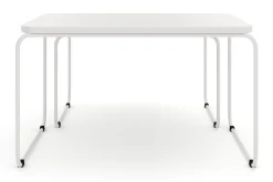 Usteryd Fyrkantigt satsbord utomhus 70x41x70 cm i stål / Metall
