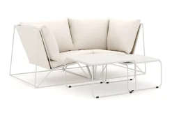 Usteryd utomhus rak 2-sits soffa