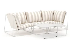 Usteryd utomhus rak 3-sits soffa