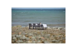 Utebord Hillerstorp Borgdala 220/340 x 107 x H75,5 cm Grå